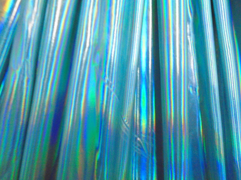 7.Turquoise Holographic Lame